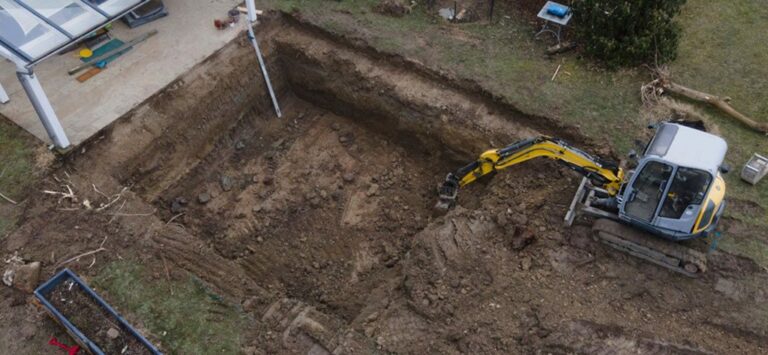 Pierde el miedo a la obra para la construcción de tu piscina
