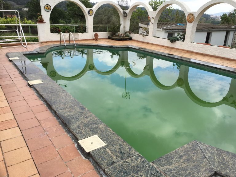 ¿Tu piscina tiene el agua verde, blanquinosa o marrón? Te explicamos cómo solucionarlo