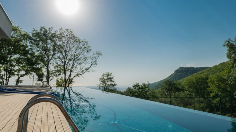 ¿Piscina con borde infinito? Descubre si es la opción ideal para tu jardín