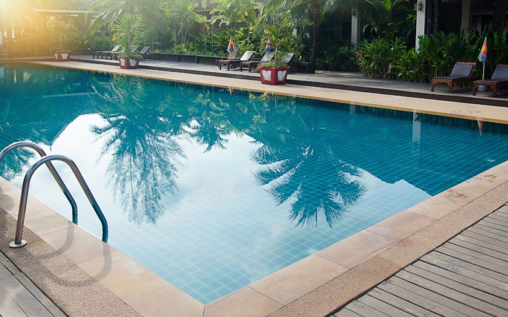 casa con piscina