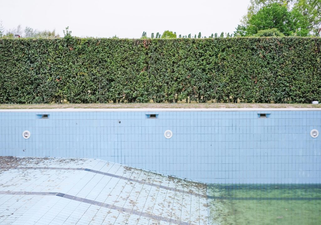 Reparación de piscinas de obra.